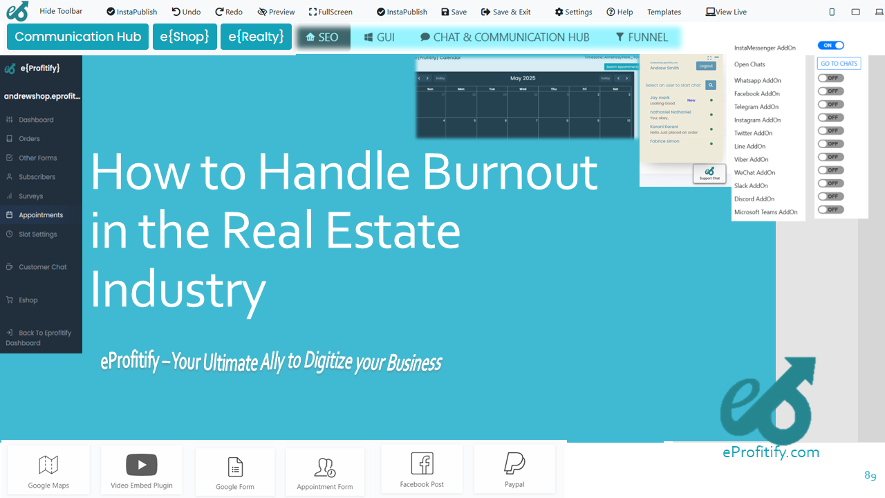 How to Handle Burnout in the Real Estate Industry
